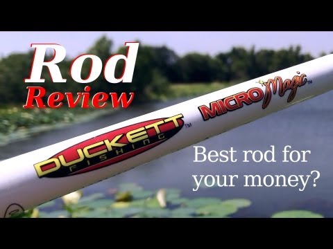 Duckett Fishing Micro-Magic Medium Power Spinning Rod DFMM70MS Product  Review