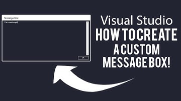 How To Create A Custom Message/Error Box In VB.NET!