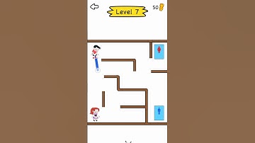 Draw to Pee by dinosaur Rex - level 7 - Gameplay Walkthrough Video #short #shorts #game #games