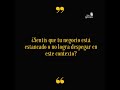 ¿Estancada? Naaaa! Enfocá tu atención acá SÓLO 20 segundos.