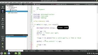 6  Flow control Qt6 C++ Beginner