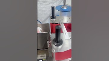 Automatic Wet Wipe Double-side Labeling Machine #labelingmachine #labeling