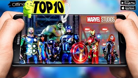 Top 5 Marvel Games for Android 2023 | Offline | High Graphics  - Avengers Game for android