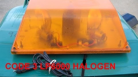 Code 3 Force 4 LP Mini Lightbar