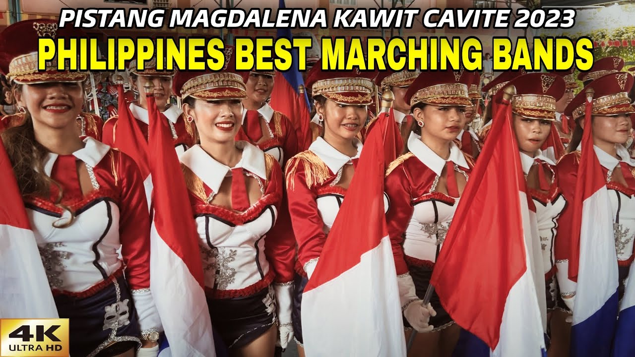 Best Marching Bands in The Philippines | Kawit Cavite Town Fiesta 2023 [4K]