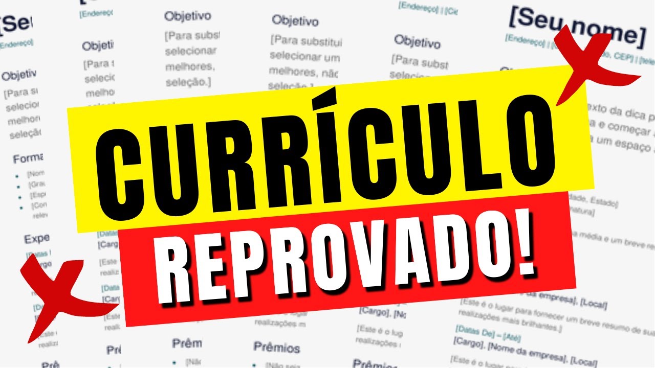 7 ERROS Que ELIMINAM SEU CURRÍCULO Em Um PROCESSO SELETIVO