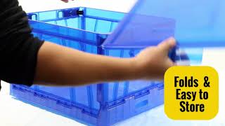 Storex® Collapsible Crate