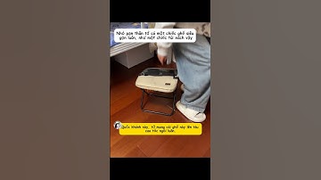 Không ngờ chiếc ghế này có thể biến thành một cái túi đeo! #genz #review #cute #votri