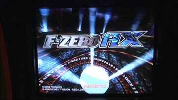 F-Zero AX arcade attract mode