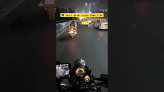 🌉 Maa Flyover par Night Bike Ride — Kitna Khoobsurat Scene ✨ #shortvideo #ytshorts
