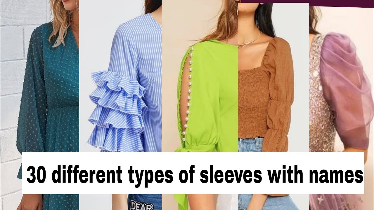 18 Different Types Of Sleeves Design Patterns