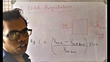 Line Regulation & Load Regulation of Power Supply