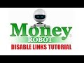 Money Robot Submitter - Disable Links Tutorial