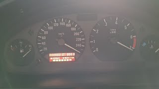 BMW E36 Geheimmenü (Testfunktionen)Im Tacho
