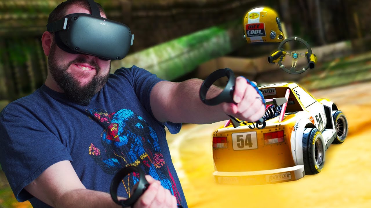 Awesome New Oculus Quest Racing Game! | Mini Racing X With @GAMERTAGVR YouTube