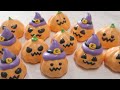 🎃미니오븐으로 할로윈 호박 머랭쿠키 만들기🎃 Making Halloween Pumpkin Meringue Cookies with Mini Oven