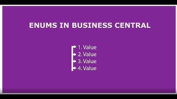 Thursday nugget - Enums in Business Central