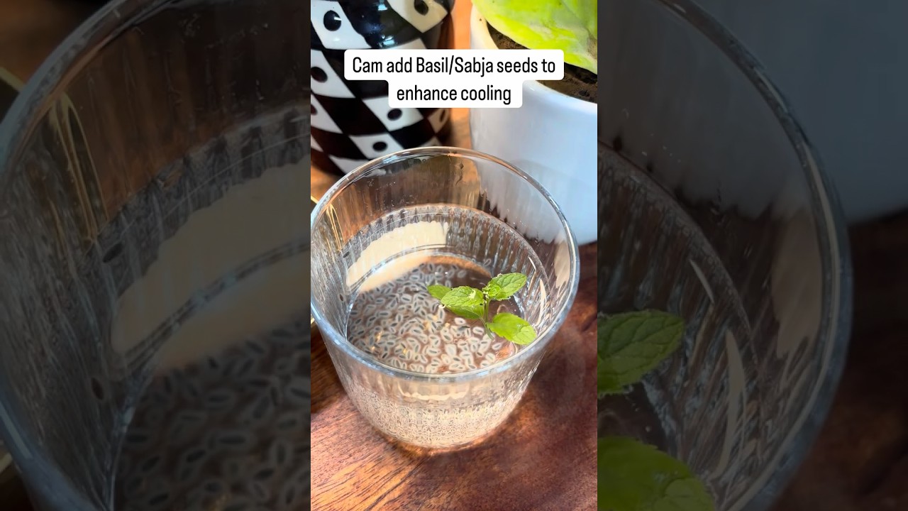 Summer coolers Detox drink with Vetiver roots aka Khus roots..instant body cooler.#summerdrink#detox
