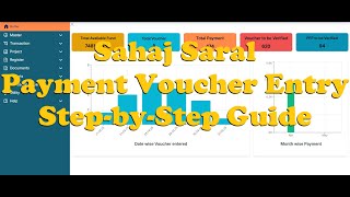 Sahaj Saral: Payment & Journal Voucher Entry + Verification 💼 | Full Guide 2025 screenshot 5