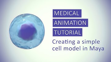 Medical Animation Tutorial - Creating a simple cell model in Maya by Annie Campbell