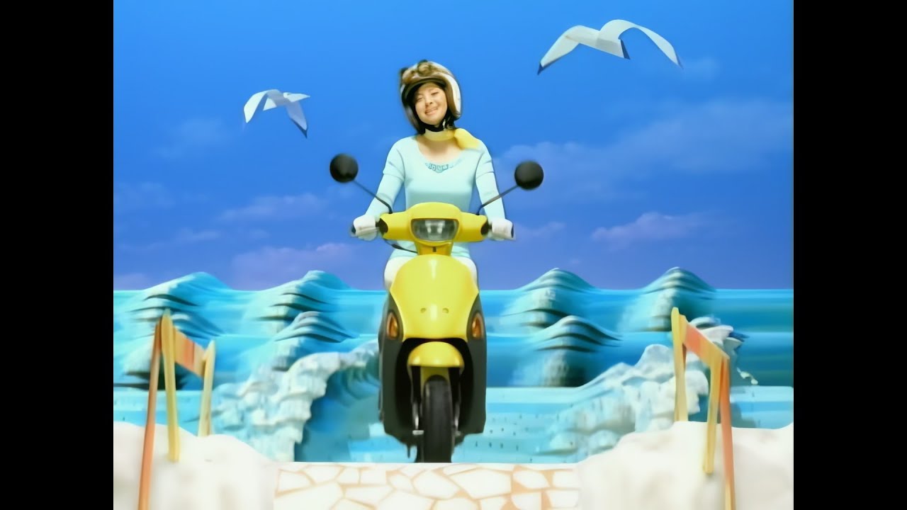 CM) スズキ レッツ4 パレット／松浦亜弥 2005 - YouTube