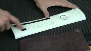 How To Paint An XBOX - 3 - Surface Prep