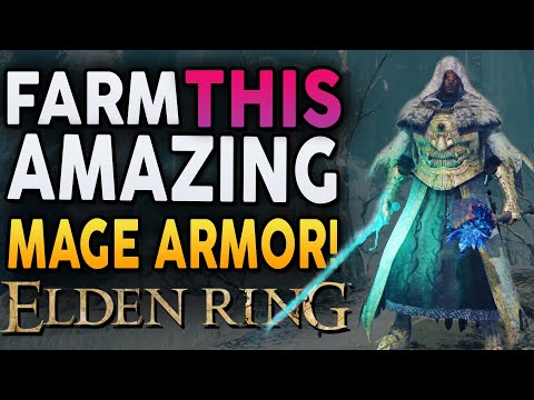 Elden Ring - EASY Mage Armor! Blackflame Monk Armor Set Location Guide!