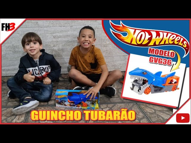 Pista Hot Wheels Guincho Tubarão Com Carrinho - Mattel Gvg36 - Vals Magazine