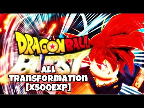 Roblox Dragon Ball Burst All Transformation X500 Exp Ios Gameplay 2020 Youtube - dragon ball burst roblox how to transform