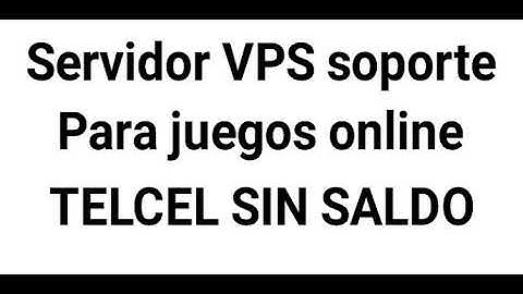 ¡¡TELCEL SIN SALDO!! JUEGOS ONLINE Http Injector NUEVO SERVIDOR