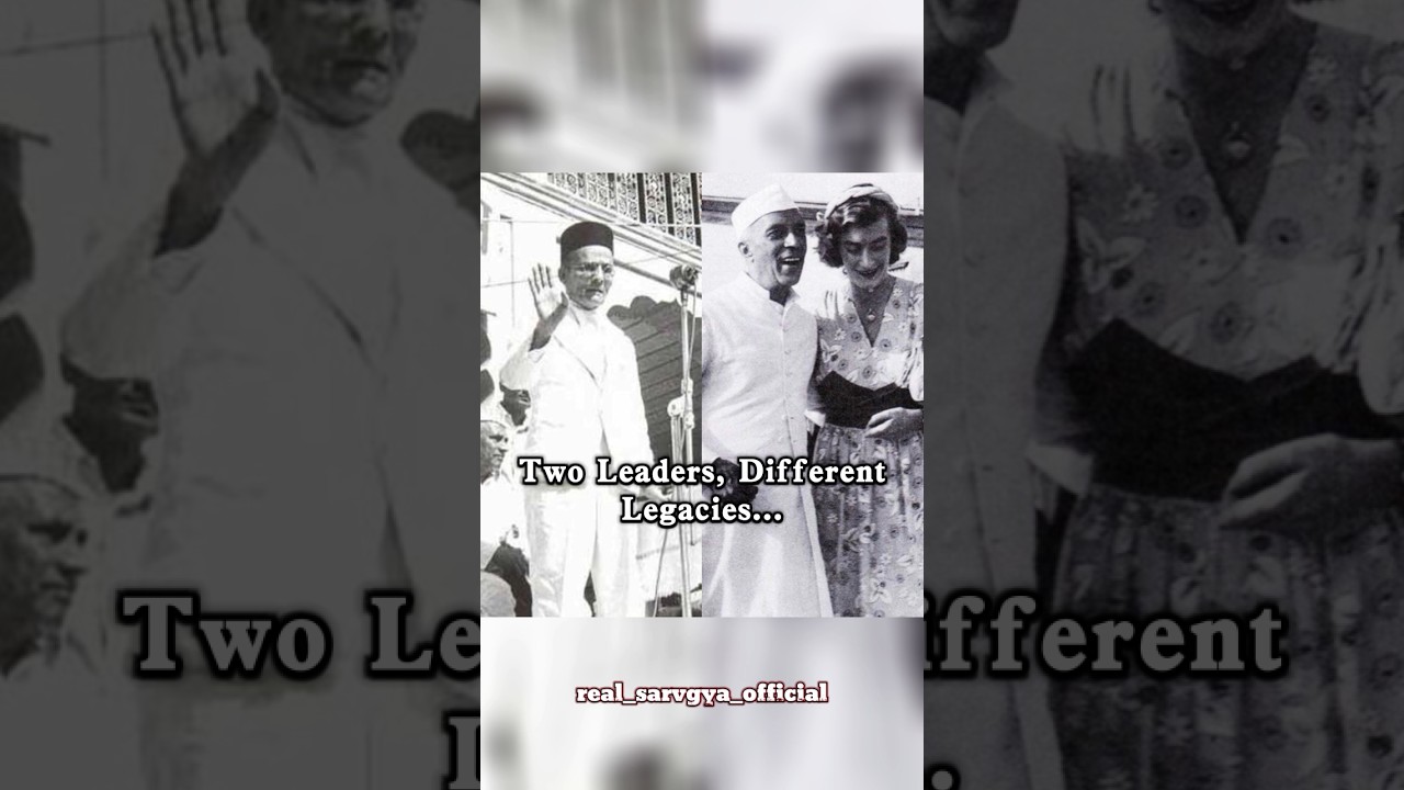 Two Leaders, Different Legacies: 🔥😎 Jawaharlal Nehru & Veer Savarkar 😮 