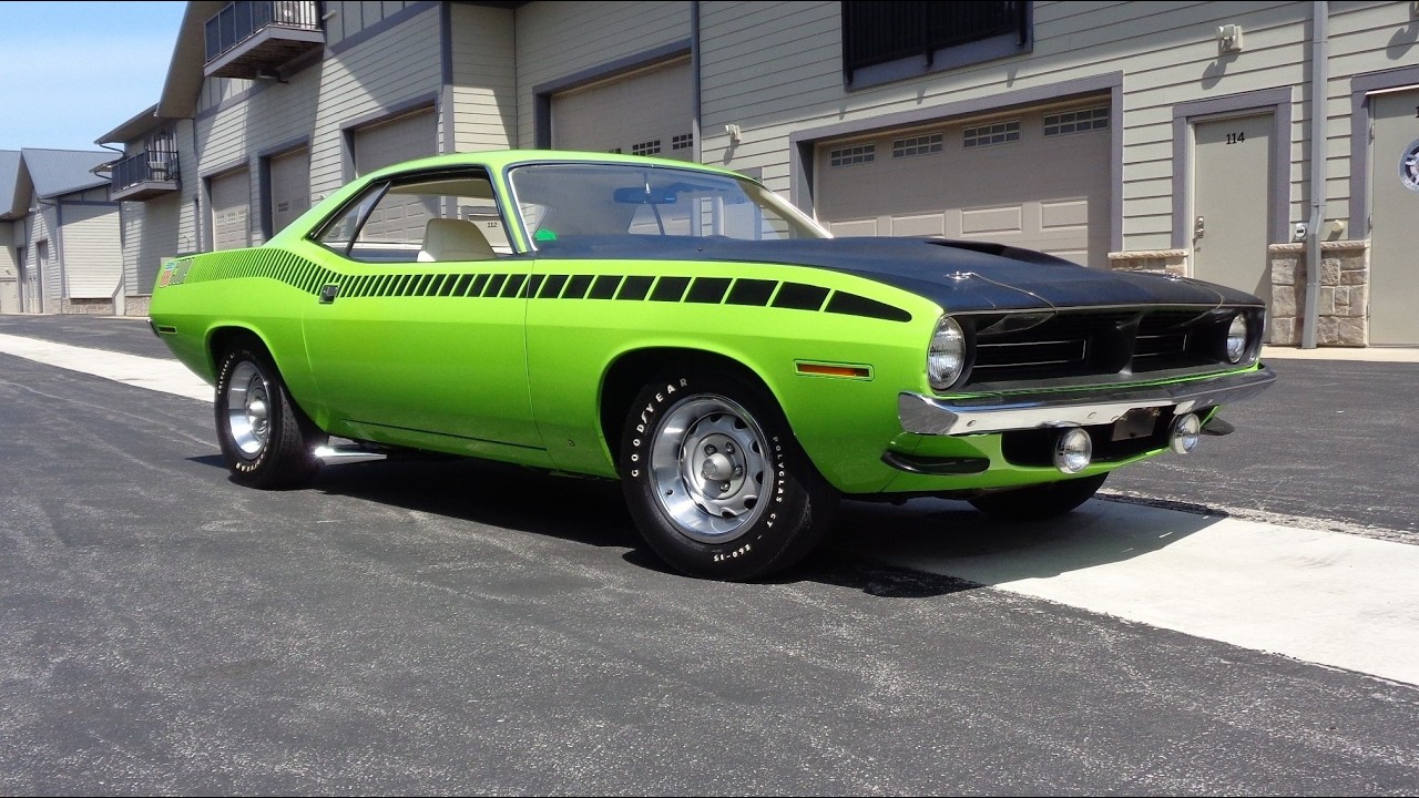 Unrestored Legend: 1970 Plymouth AAR 'Cuda with 8,500 Miles