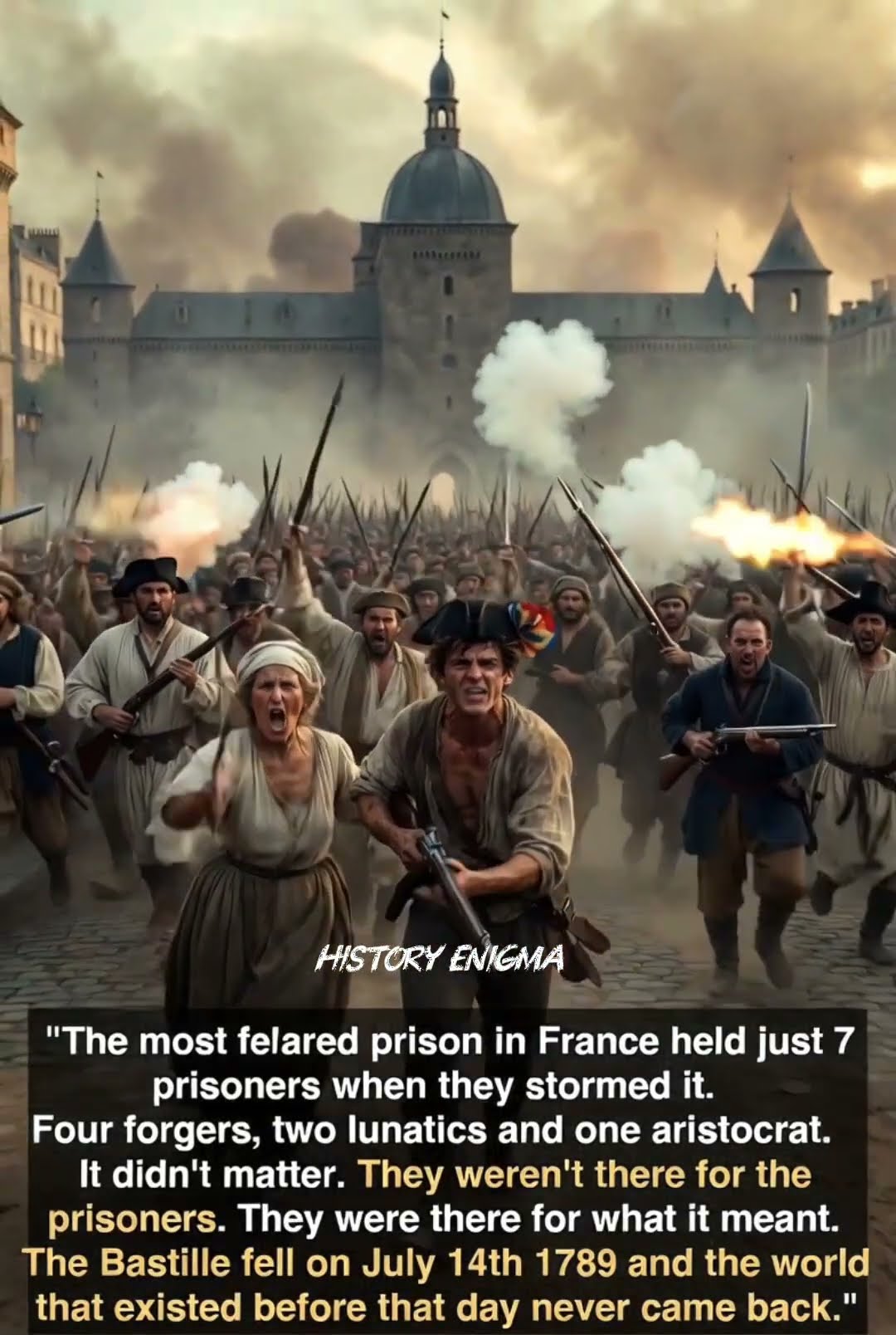 THE PRISON THAT BECAME A SYMBOL — The Fall Of The Bastille 1789