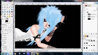 editing with gimp.... imvu pics
