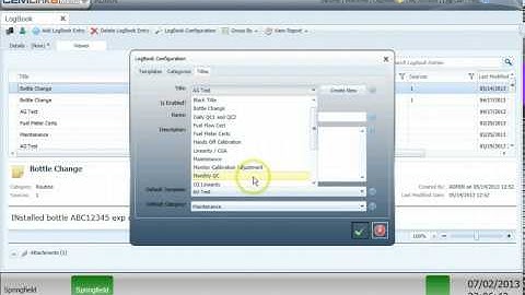 QuickStart to LogBook