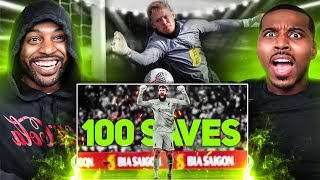 100 Best Goalkeeper Saves Of The Year 2023 (Reaction) OMG FIRST TIME SEEING A TRIPLE SAVE😮