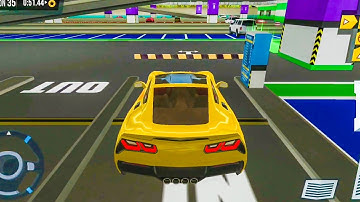 Multi Level Parking 5 Airport #7 Level 31-35 (Muscle Car) | Android Gameplay FHD