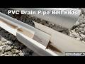 PVC Drainage Pipe Bell End Placement - Testing Improper Bell End Direction
