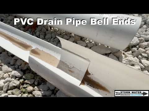 PVC Drainage Pipe Bell End Placement - Testing Improper Bell End ...