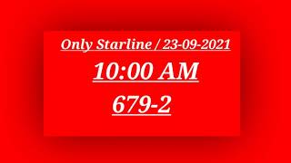 10:00 AM 23/09/2021 | Only Starline Games | Matka Starline | #Satta Starline | #matka #starline screenshot 4