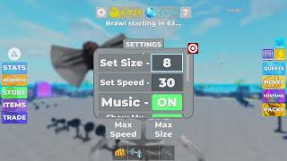 How to go small on console muscle legends screenshot 4