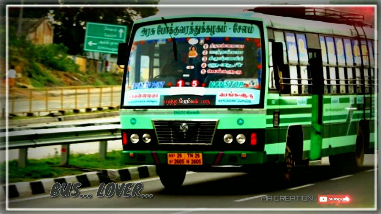 BUS LOVER TAMIL STATUS VIDEO YouTube
