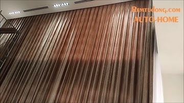 VIDEO Hệ thống RÈM VẢI TỰ ĐỘNG TẠI HOME CITY | AUTO-HOME