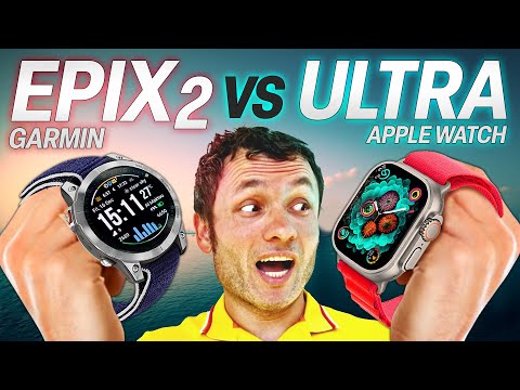 Apple Watch Ultra и Garmin Epix 2 - лучшие смарт-часы для спорта, обзор и полное сравнение.