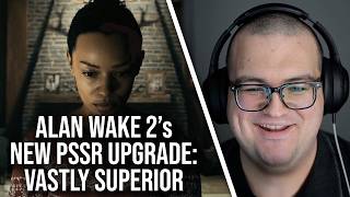 Alan Wake 2 Ps5 Pro Pssr2 864P To 2160P Looks... Fine?