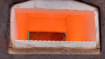 Relining My Gas Forge - GS Tongs