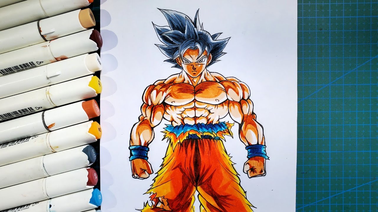 私はAashan on X: Goku Ultra Instinct Line Art Complete I hope the end result  of this looks good! :D Speed Drawing Video will also be uploaded soon (as  these days I am