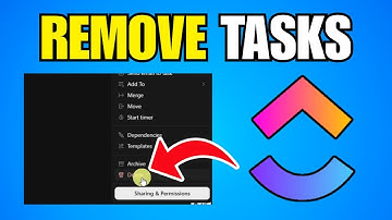 How To Remove Task From List In ClickUp (Step By Step Guide)