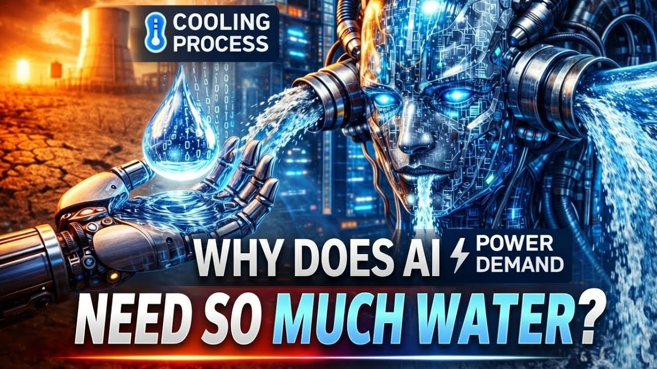 Why Does AI Use So Much Water? | How Artificial Intelligence & Data Centers Consume Water