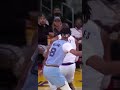 LeBron got pissed off and dunked on Jaren Jackson! 💥 #Shorts